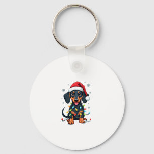 Dachshund Hunde Baum Weihnachtspullover Xmas Gesch Schlüsselanhänger