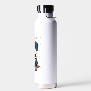 Dachshund Hunde Baum Weihnachtspullover Xmas Gesch Trinkflasche