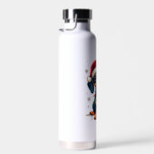 Dachshund Hunde Baum Weihnachtspullover Xmas Gesch Trinkflasche (Rechts)