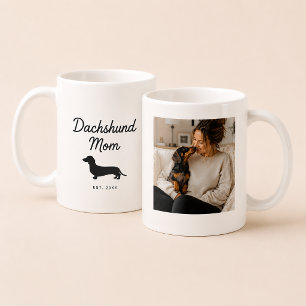 Dachshund-Hundemutter   Benutzerfoto Wiener Hund Kaffeetasse