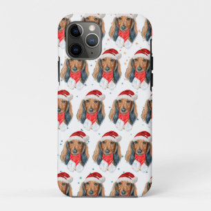 Dachshund-Hunderasse Weihnachten Case-Mate iPhone Hülle