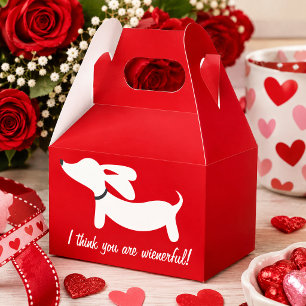 Dachshund ich denke, du bist eine wienerful Gesche Geschenkschachtel
