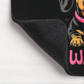 Dachshund Ich mache was ich will Lustiger Hund  Mousepad (Ecke)