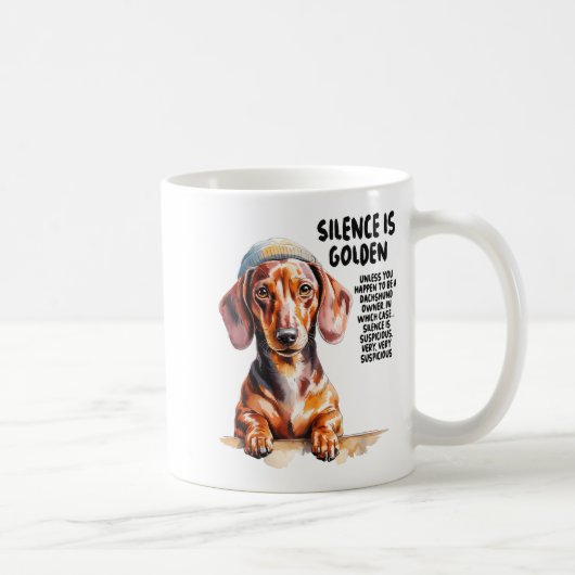 Dachshund Ideas For Women & Novelty Miniature Kaffeetasse (Rechts)