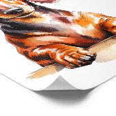 Dachshund Ideas For Women & Novelty Miniature Poster (Ecke)