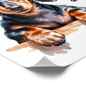 Dachshund Ideas For Women &amp; Novelty Miniature  Poster (Ecke)