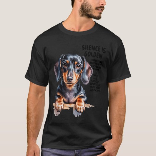 Dachshund Ideas For Women & Novelty Miniature T-Shirt (Vorderseite)