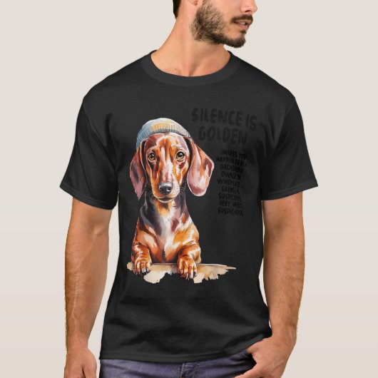 Dachshund Ideas For Women &amp; Novelty Miniature  T-Shirt (Vorderseite)