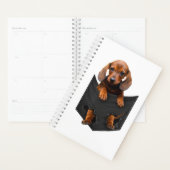 Dachshund In My Pocket Weiner Dog Planer (Anzeige)