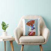 Dachshund in Sailor Suit Kissen (Stuhl )