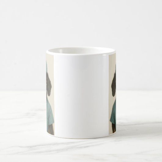 Dachshund in Scrubs Kaffeetasse (Mittel)
