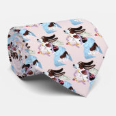 Dachshund-Jagdhund-Amor-Krawatte Krawatte (Gerollt)