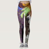 Dachshund-Jagdhund-HundeLeggings Leggings (Vorderseite)
