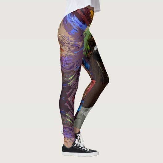 Dachshund-Jagdhund-HundeLeggings Leggings (Rechts)