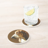 Dachshund-Jagdhund-HundeUntersetzer Sandstein Untersetzer (Seite)