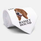 Dachshund-Jagdhund-Liebe Krawatte (Gerollt)
