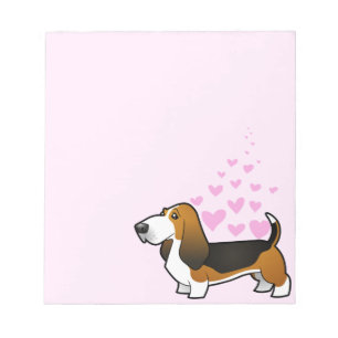 Dachshund-Jagdhund-Liebe Notizblock