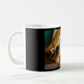 Dachshund-Jagdhund-Montag-Tasse Kaffeetasse (Links)