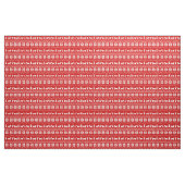 Dachshund-Jagdhund-Silhouette-Weihnachtsmuster-Rot Stoff (Yard (91,4 cm))