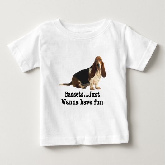 Dachshund-Jagdhund-Spaß-liebevolles Baby T-shirt (Vorderseite)