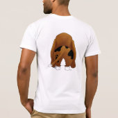 Dachshund-Jagdhund-T - Shirt (Rückseite)