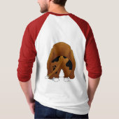 Dachshund-Jagdhund-T - Shirt (Rückseite)