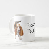Dachshund-Jagdhund-Tasse Kaffeetasse (Vorderseite Links)