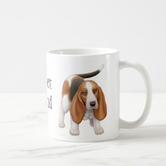 Dachshund-Jagdhund-Tasse Kaffeetasse (Rechts)