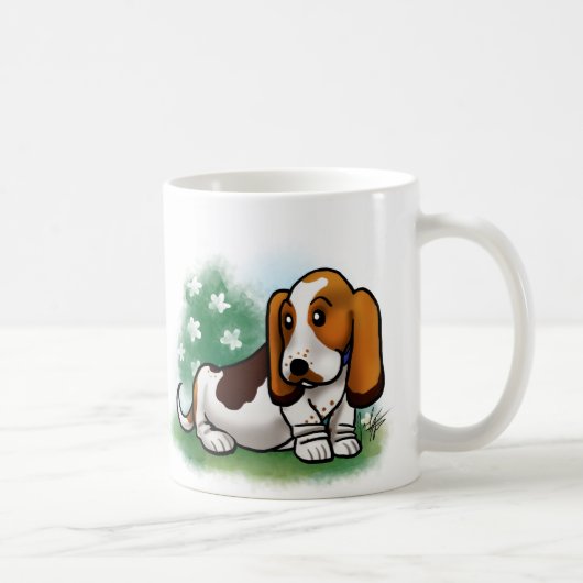 Dachshund-Jagdhund-Tasse Kaffeetasse (Rechts)