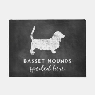 Dachshund-Jagdhunde verdarben hier Vintage Tafel Fußmatte
