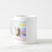 Dachshund Kaffeetasse (Vorderseite Links)
