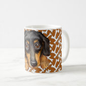 Dachshund Kaffeetasse (VorderseiteRechts)