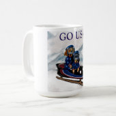 DACHSHUND  KAFFEETASSE (Vorderseite Links)