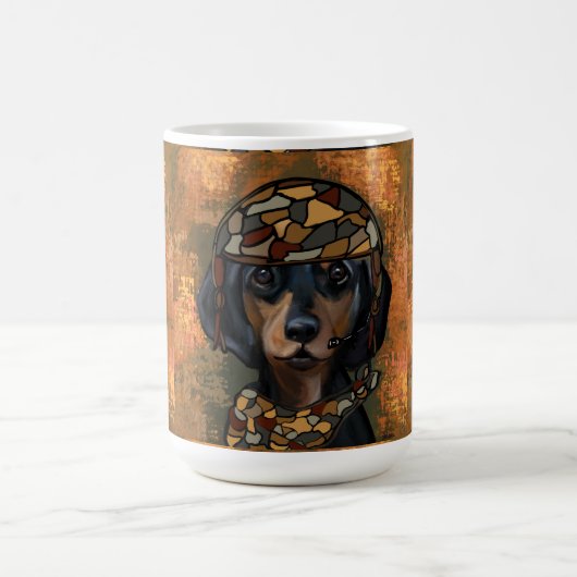DACHSHUND KAFFEETASSE (Mittel)