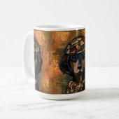 DACHSHUND KAFFEETASSE (Vorderseite Links)