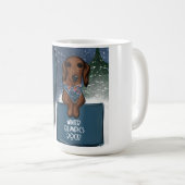 DACHSHUND  KAFFEETASSE (VorderseiteRechts)