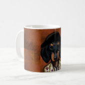 DACHSHUND           KAFFEETASSE (Vorderseite Links)