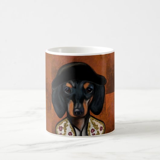 DACHSHUND           KAFFEETASSE (Mittel)