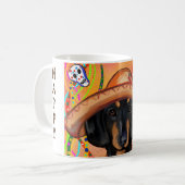DACHSHUND KAFFEETASSE (Vorderseite Links)