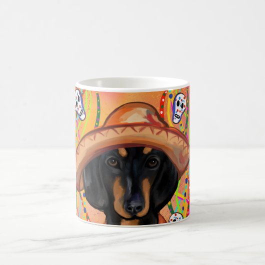 DACHSHUND KAFFEETASSE (Mittel)