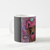 Dachshund-Kaffeetasse Kaffeetasse (Vorderseite Links)