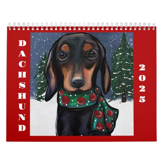 Dachshund kalender (Titelbild)