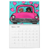 Dachshund kalender (Feb 2027)