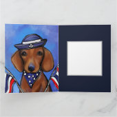 Dachshund karte (Innenseite)