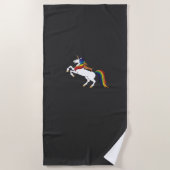 Dachshund Klassik T-Shirt Strandtuch (Vorderseite)