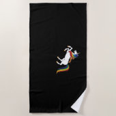 Dachshund Klassik T-Shirt Strandtuch (Vorderseite)