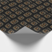 Dachshund kleine Beine große Einstellung Geschenkpapier (Ecke)
