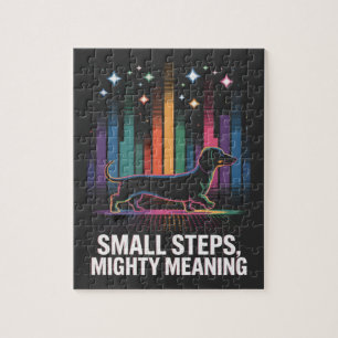 Dachshund Kleine Schritte, Mächtige Bedeutung Puzzle