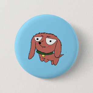 Dachshund-Knopf Button