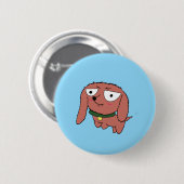 Dachshund-Knopf Button (Vorne & Hinten)